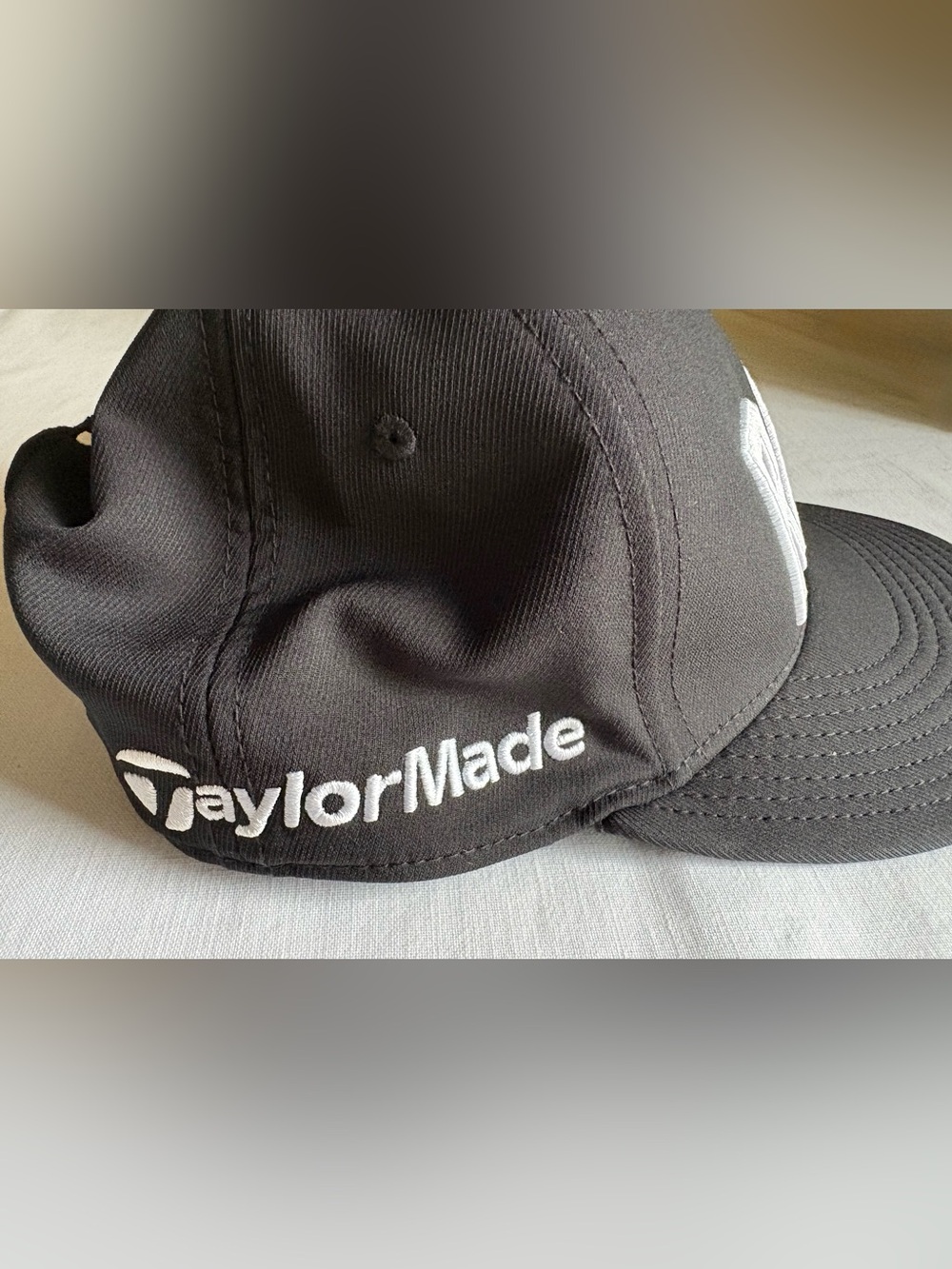 Taylormade RAW Tour Black Cap Hat SnapBack Golf - Picture 4 of 11